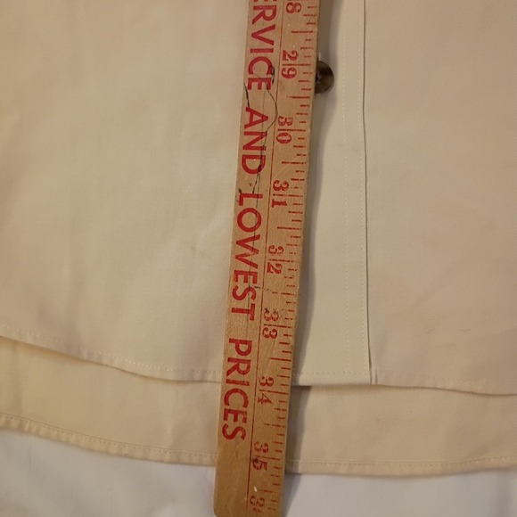 NEW Cabela's Outfitter Series Shirt Mens Large Tall Beige Outdoors Workwear - Picture 9 of 10